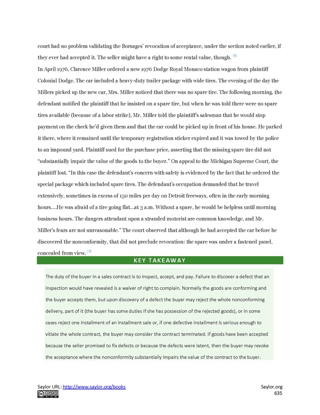 Business Law and the Legal Environment - Page 635